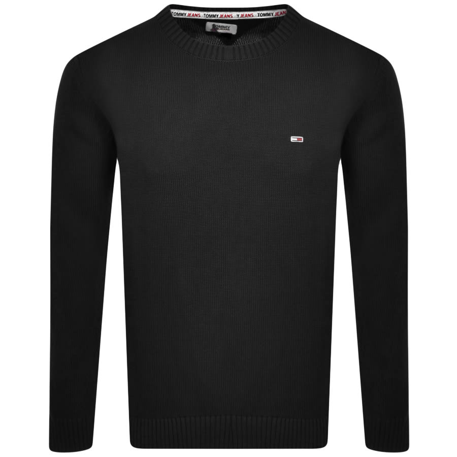Alternative Image for ProductTommy Jeans Essential Crew Knit Jumper Black1